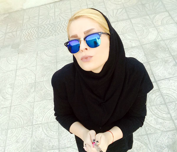 عینک کلاب مستر شیشه آبی