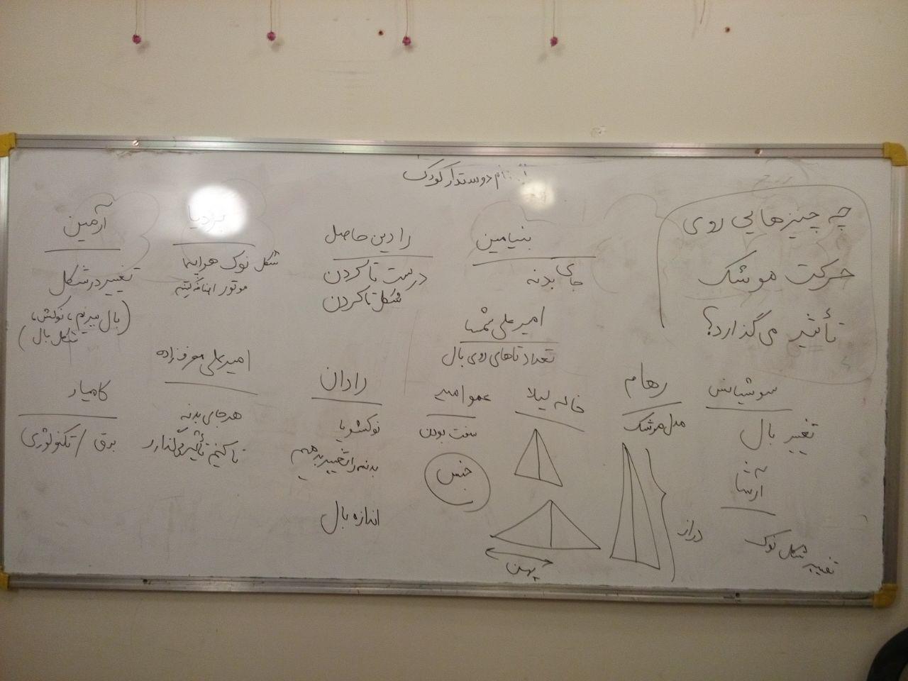 ایده های دانش آموزان