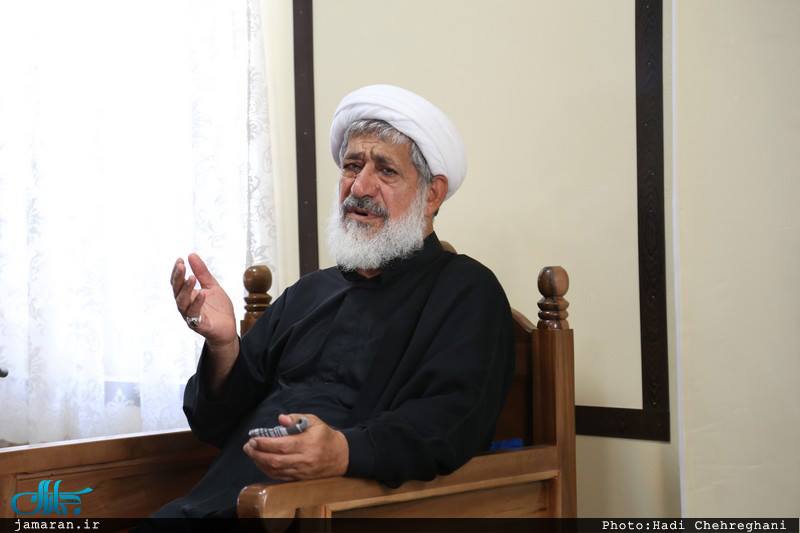 مراسم صبح و زیارت عاشورا با حضور آیت الله امجد