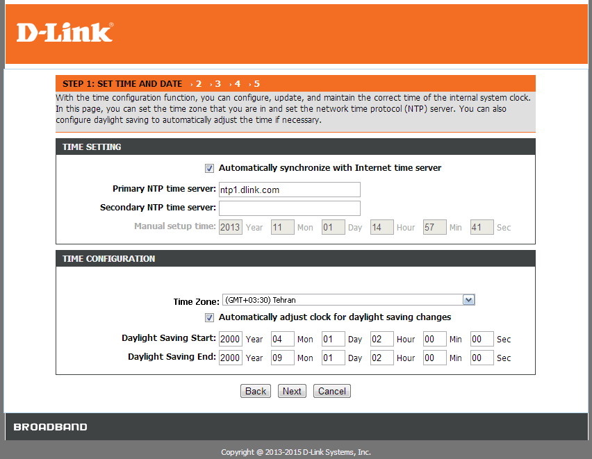 آموزش تصویری کانفیگ کردن مودم D-Link DSL-2750U