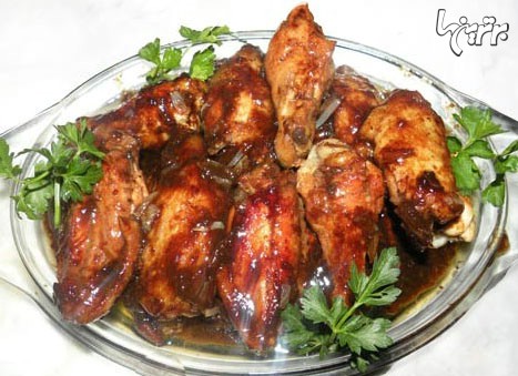 خورش مرغ ترش با ریواس