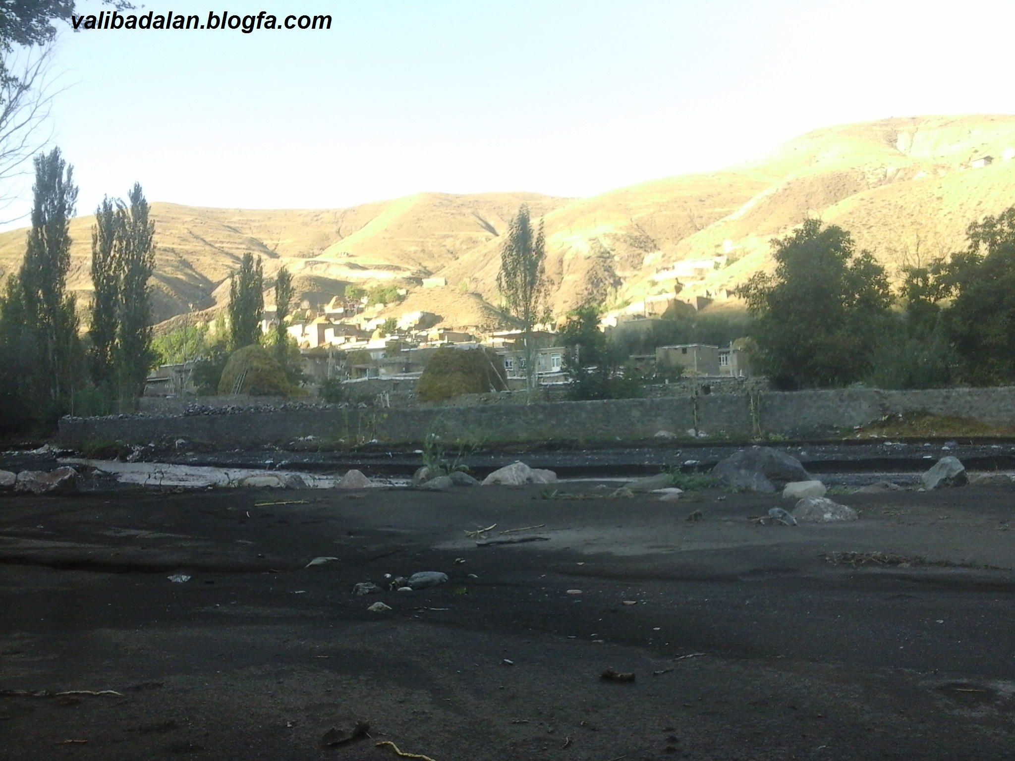 نمایی از روستای بدلان