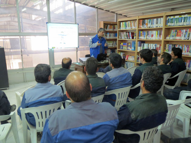 رضا نیک پیام ، ایمنی برق، کارگاه آموزشی ایمنی در برق