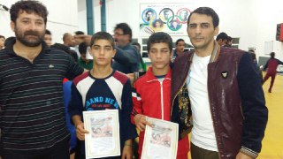 مسابقات چندجانبه کشتی فرنگی نونهالان وخردسالان جام پدیده ها شمال ایران- چالوس