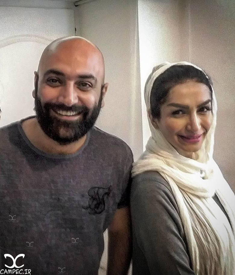 مهدی کوشکی و همسرش صحرا فتحی