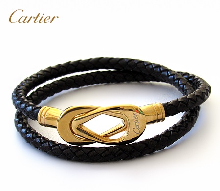 دستبند چرم کارتیر Cartier Leather Bracelets