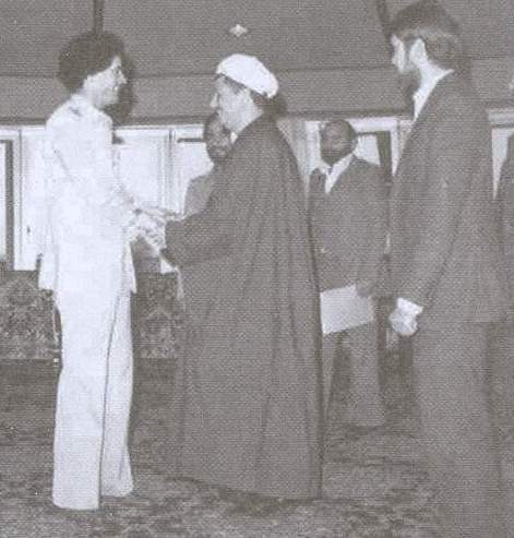 قذافی و هاشمی رفسنجانی 2