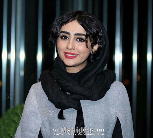 ستاره حسینی در اکران فیلم وارونگی