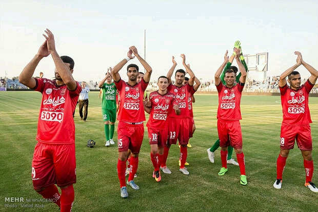 پرسپوليس با شکست سياه‌جامگان قهرمان نيم‌فصل شد 