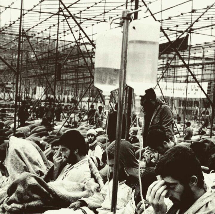 نماز جمعه ، مبارزه حزب اللهی ها حتی زیر سرم