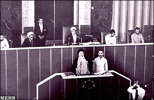 هاشمی و رجایی در مجلس