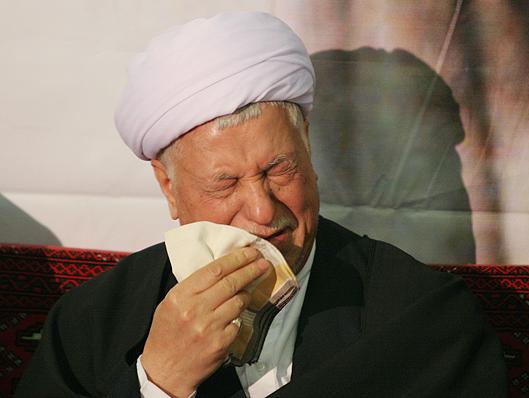 اشک های آیت الله