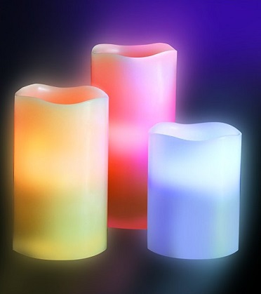 شمع های LED لوما کندل 12 رنگ Luma Candles
