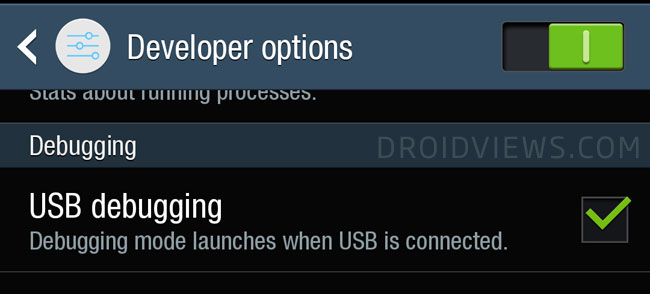 فعال کردن USB Debugging بر روی گوشی و تبلت سامسونگ
