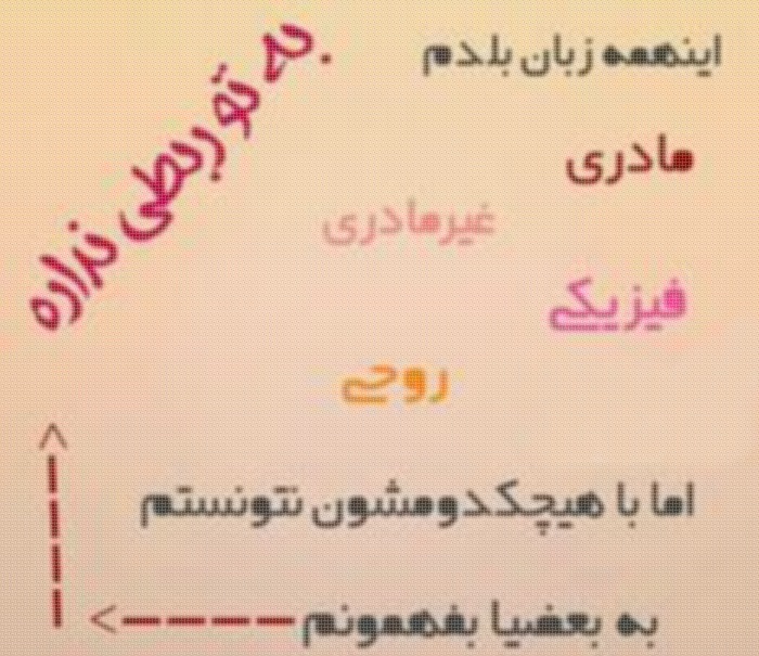 زبان نفهم