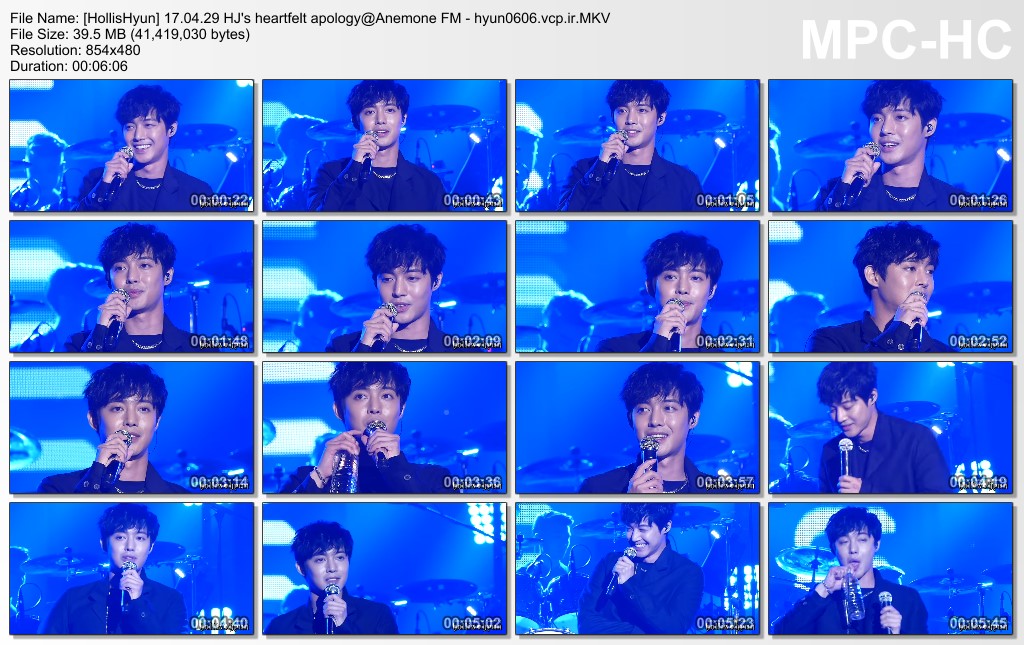 [Fancams] Kim Hyun Joong Anemone FM in Seoul [2017.04.29]