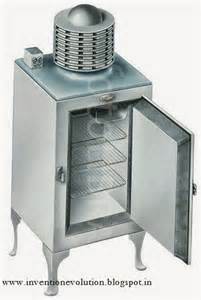 اولین یخچال برقی   /    اختراع ایوانز اولین یخچال برقی