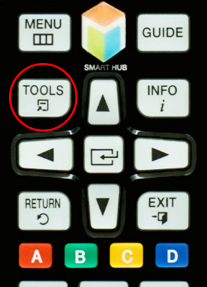 دکمه Tools