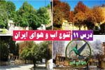 تنوّع آب و هوای ایران
