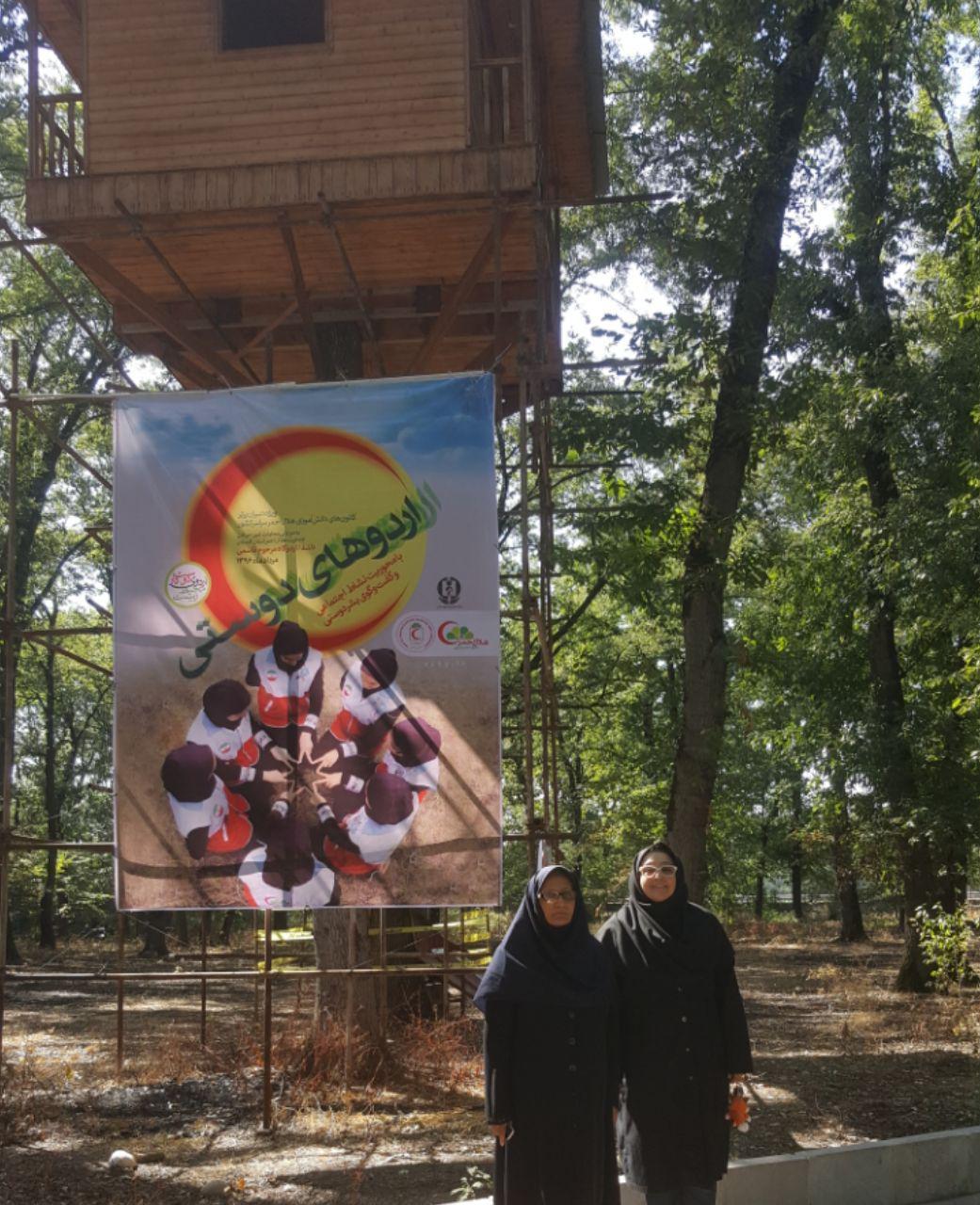 اردوی دانش آموزی کشوری در دلند (استان گلستان) + فراخوان همکاری با هلال احمر