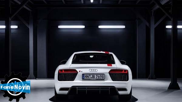 آئودی R8 V10 RWS فن نوین