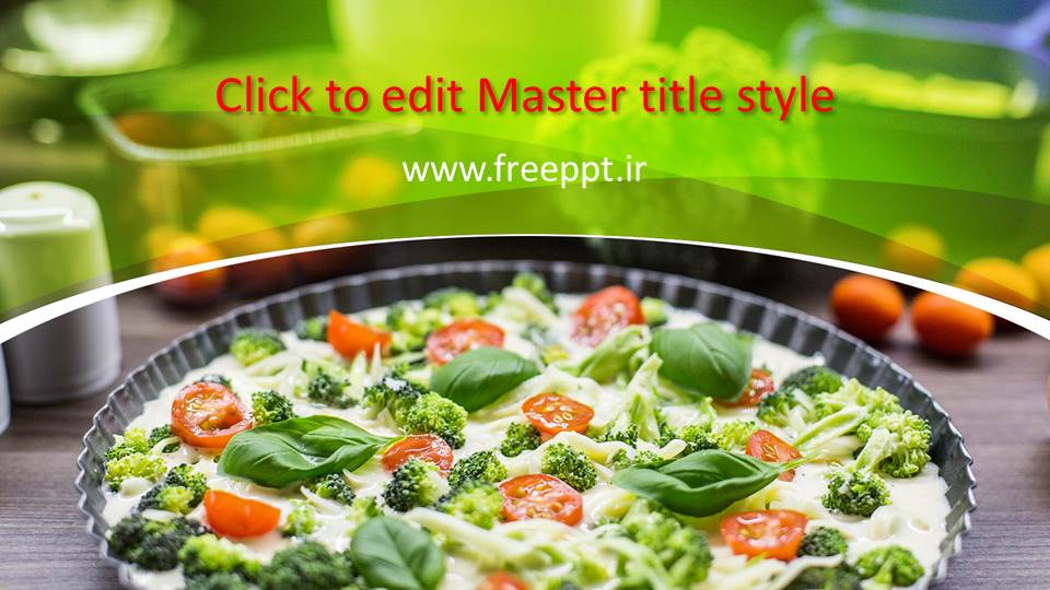 قالب پاورپوینت غذای رژیمی قالب پاورپوینت غذای رژیمی