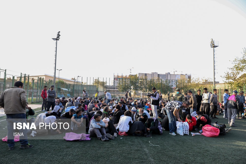 طرح جمع آوری معتادها
