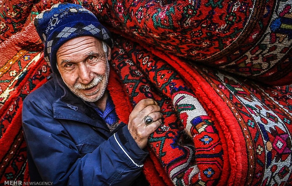بازار فرش همدان