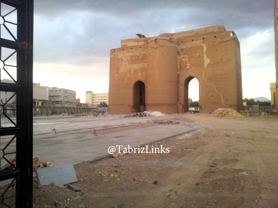محوطه ارک تبریز
