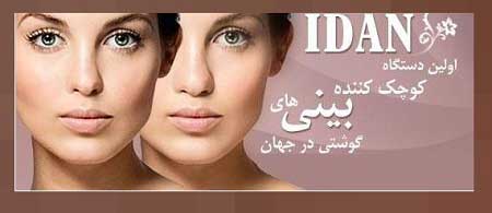 ید کوچک کننده بینی آیدان در شهر تهران و ارسال فوری