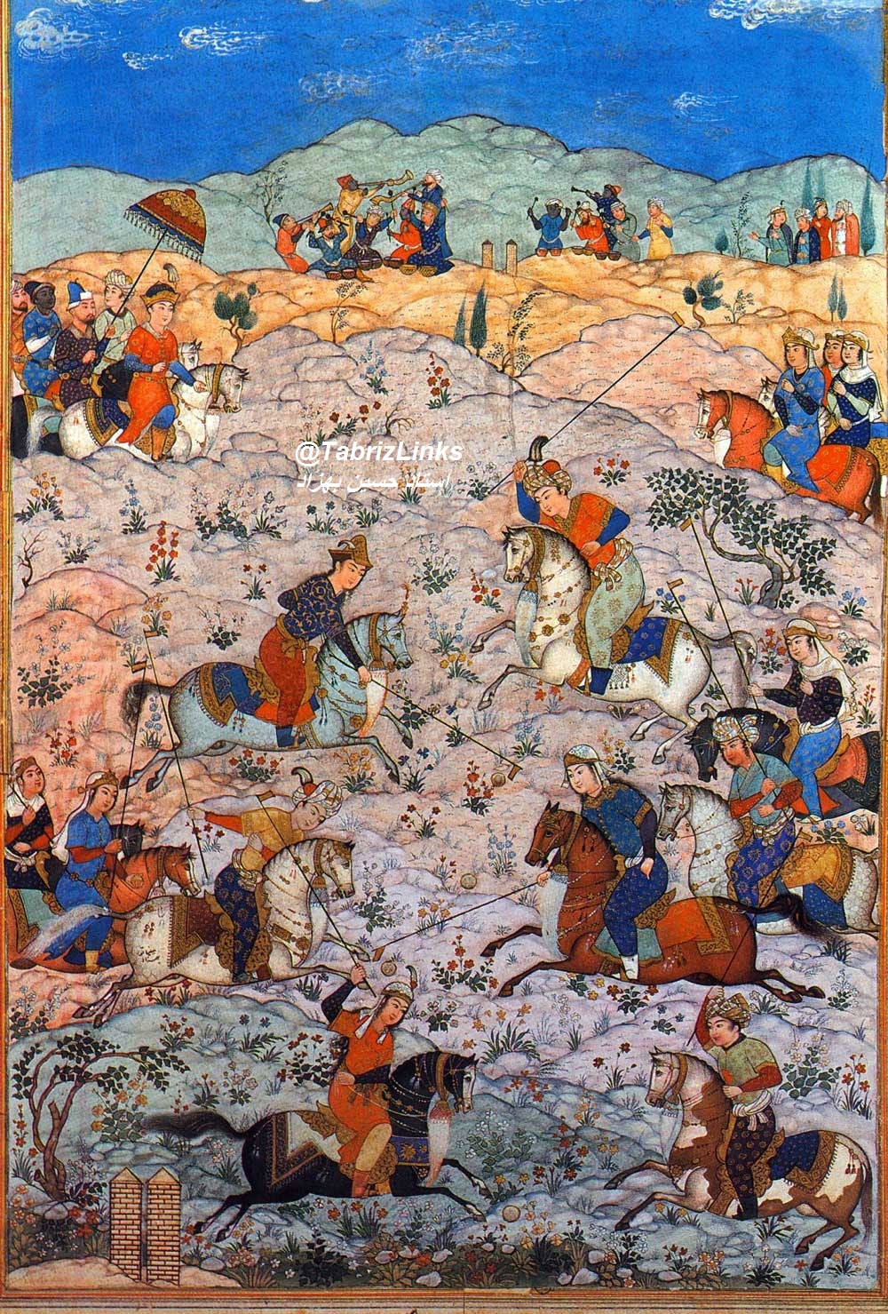 مینیاتور چوگان