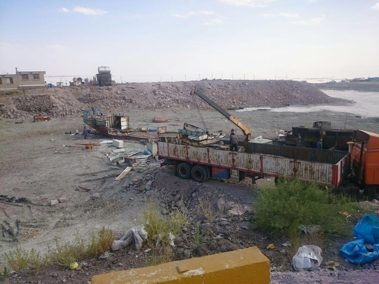 کشتی دریاچه اورمیه