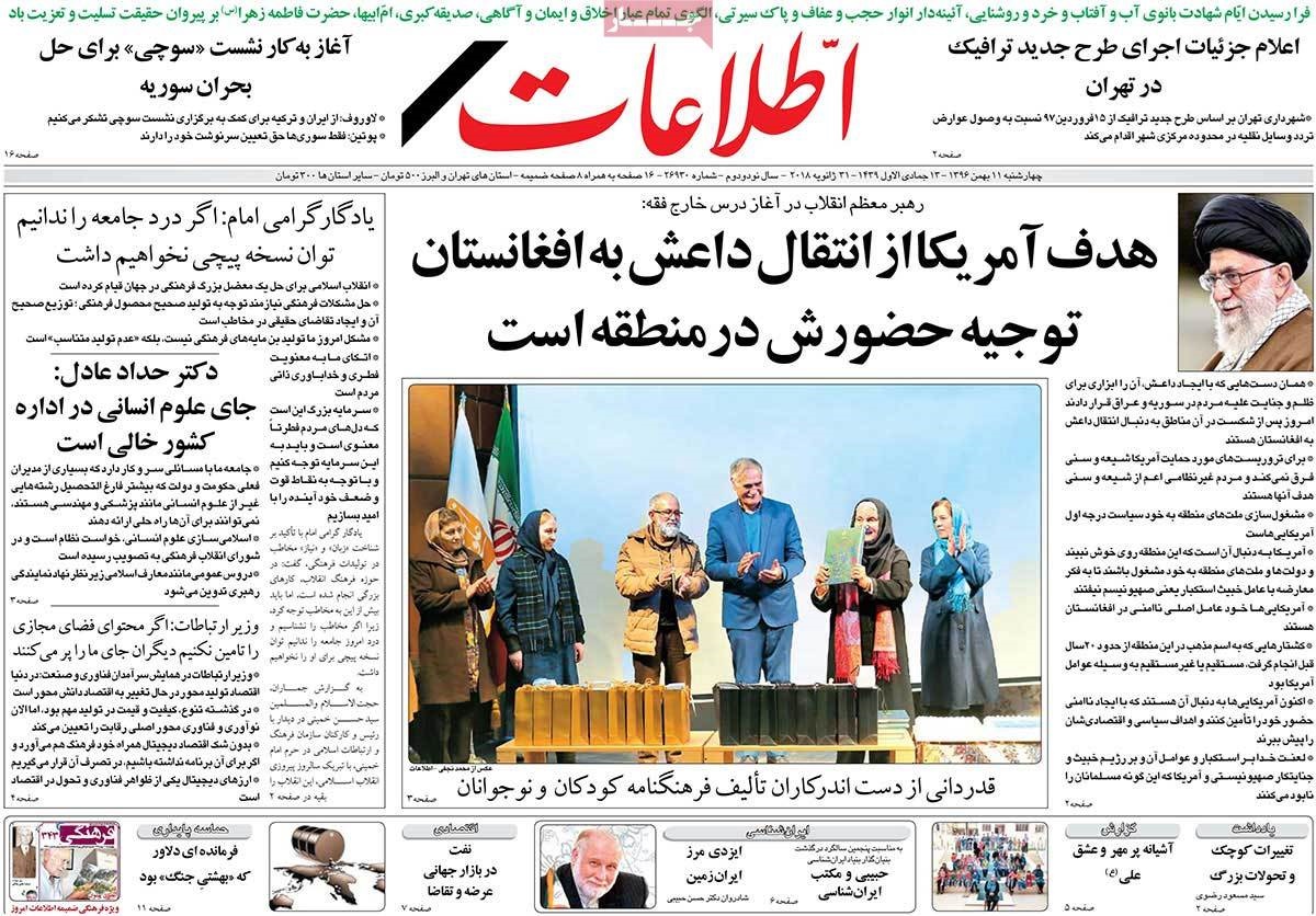 روزنامه های 11ام بهمن