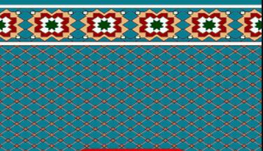 فرش نمازخانه ی سجاده ای آبی فیروزه ای طرح فردوس