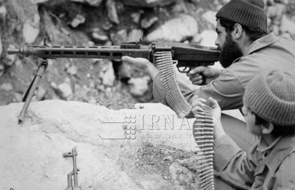 رزمنده دلاوراسلام آقای محمد علی قهرمانی اعزامی ازشهرستان اقلید