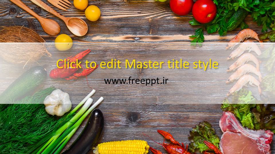 قالب پاورپوینت مواد اولیه غذا قالب پاورپوینت مواد اولیه غذا