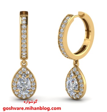 گوشواره حلقه ای طلا