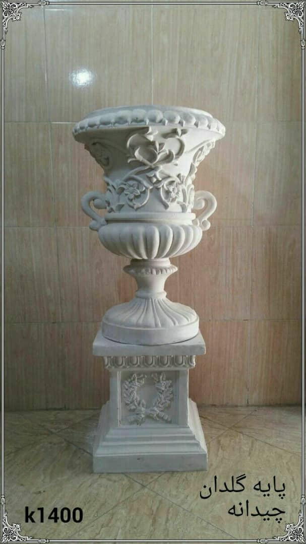 پایه و گلدان فایبرگلاس چیدانه کد 1400