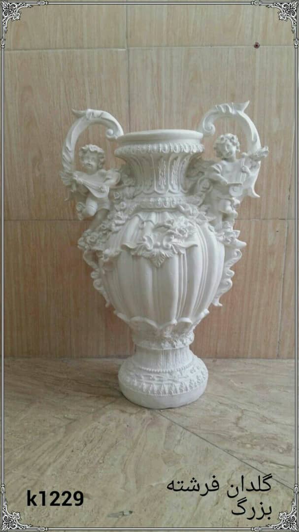 گلدان فرشته بزرگ فایبرگلاس کد 1229