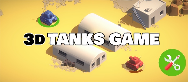 پروژه کامل یونیتی 3D TANKS