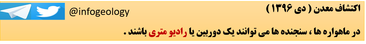 178 - در ماهواره ها ، سنجنده ها می توانند یک دوربین یا رادیو متری باشند . ( اکتشاف معدن )