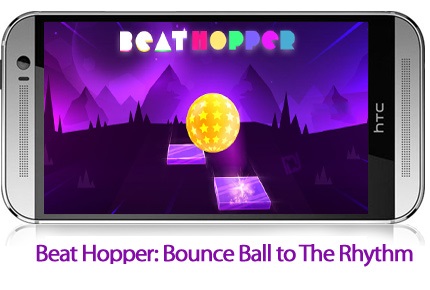 دانلود Beat Hopper: Bounce Ball to The Rhythm - بازی موبایل ضربه به توپ
