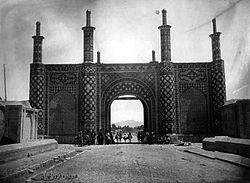 دروازه قزوین در زمان قاجار