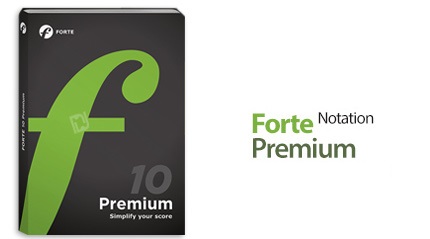 دانلود FORTE 10 Premium v10.0.3 - نرم افزار نت نویسی موسیقی