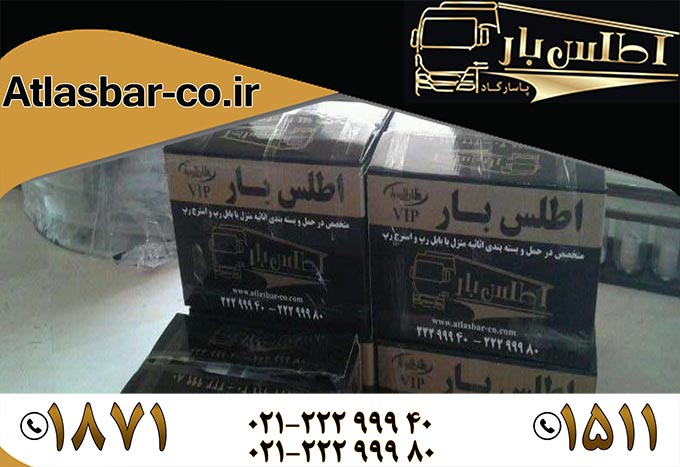 تعداد کارتن حمل بار و بسته بندی برای جابجایی اثاثیه