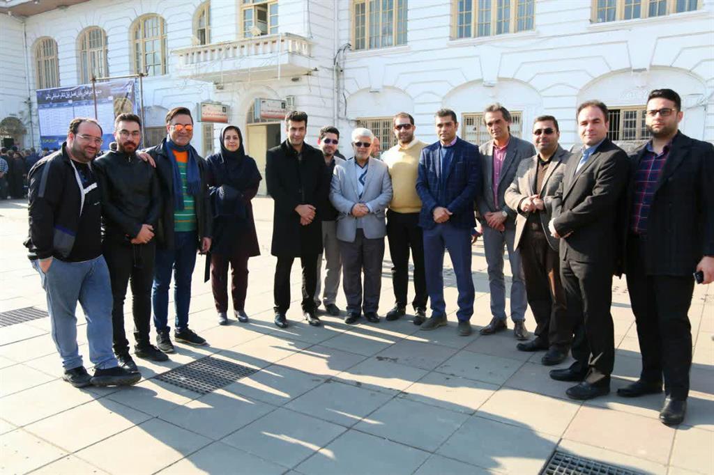 بازدید علی بهارمست سرپرست شهرداری رشت از برنامه های متعدد شهرداری رشت در پیاده راه فرهنگی رشت به مناسبت روز رشت 7 photo 2019 01 02 13 19 55