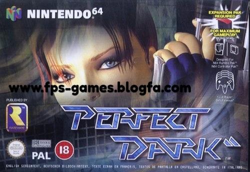 Perfect dark for N64 بازی نینتندو ۶۴,بازی کنسول,بازی های قدیمی