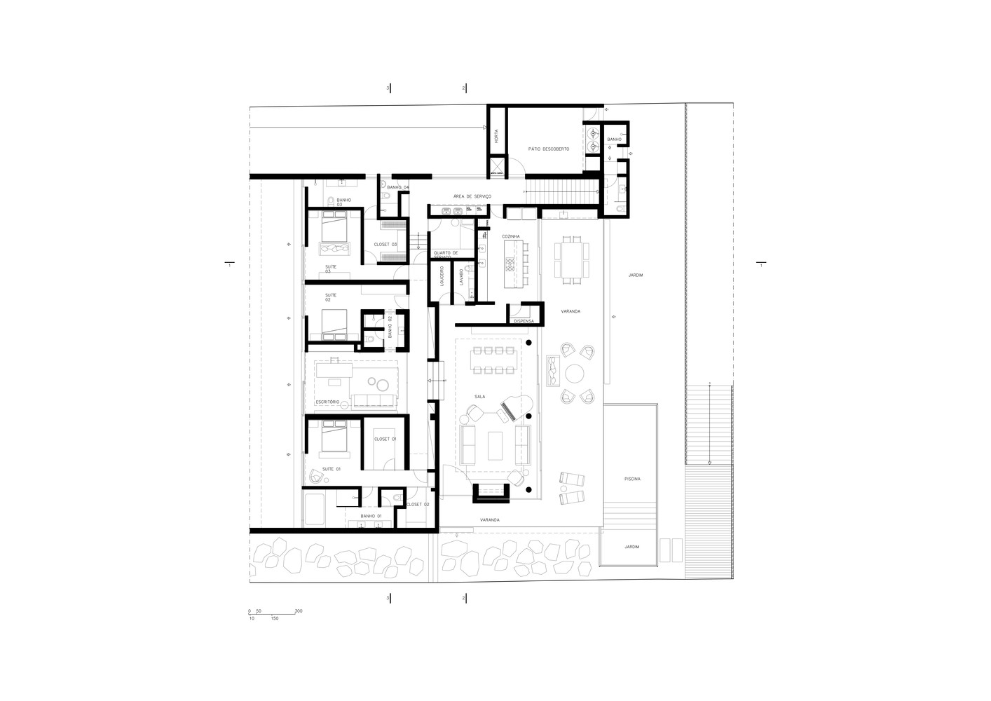خانه ای که در دو مرحله در برزیل ساخته شد. Casa Viga / Play Arquitectura