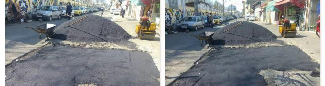 گزارش تصویری از لکه گیری آسفالت و فعالیتهای عمرانی مناطق پنجگانه شهرداری رشت (بخش دوازدهم) 25 999037