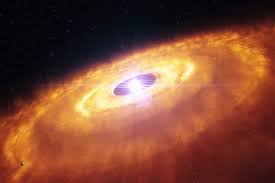 مرحله تشکیل یک ستاره از گازهای سحابی اطرافش